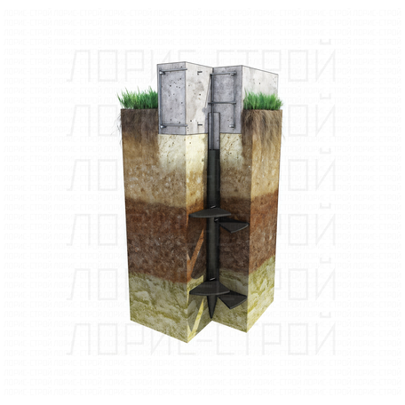 Обвязка свайно-винтового фундамента?