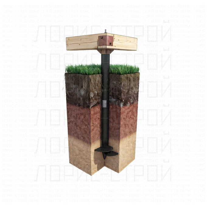 Обвязка свайно-винтового фундамента?