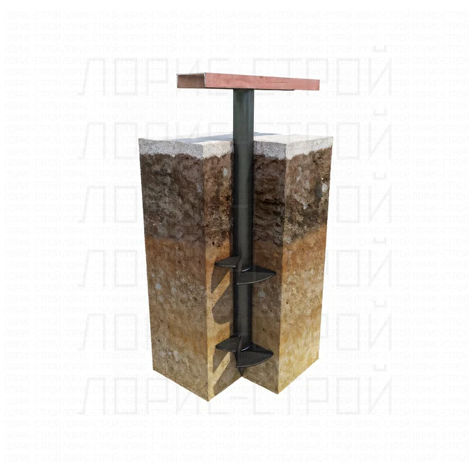 Обвязка свайно-винтового фундамента?